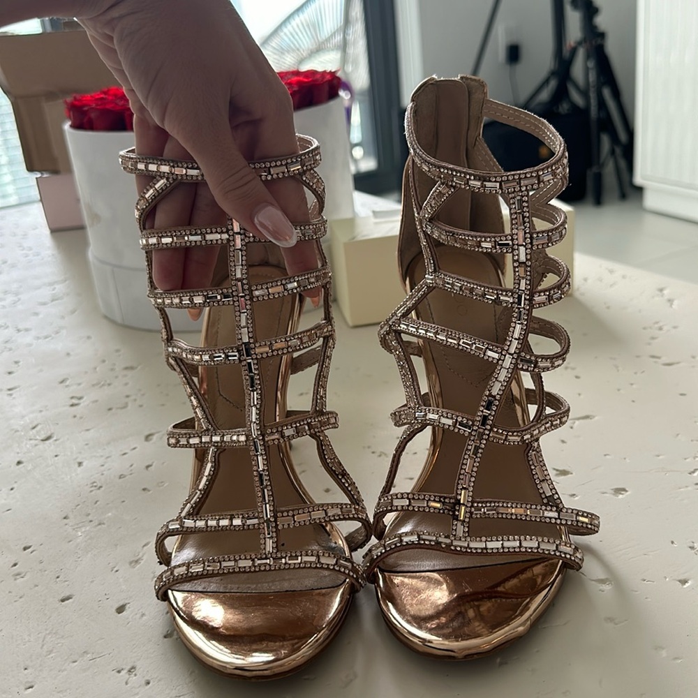 Heels from Aldo (bronze/rose gold)